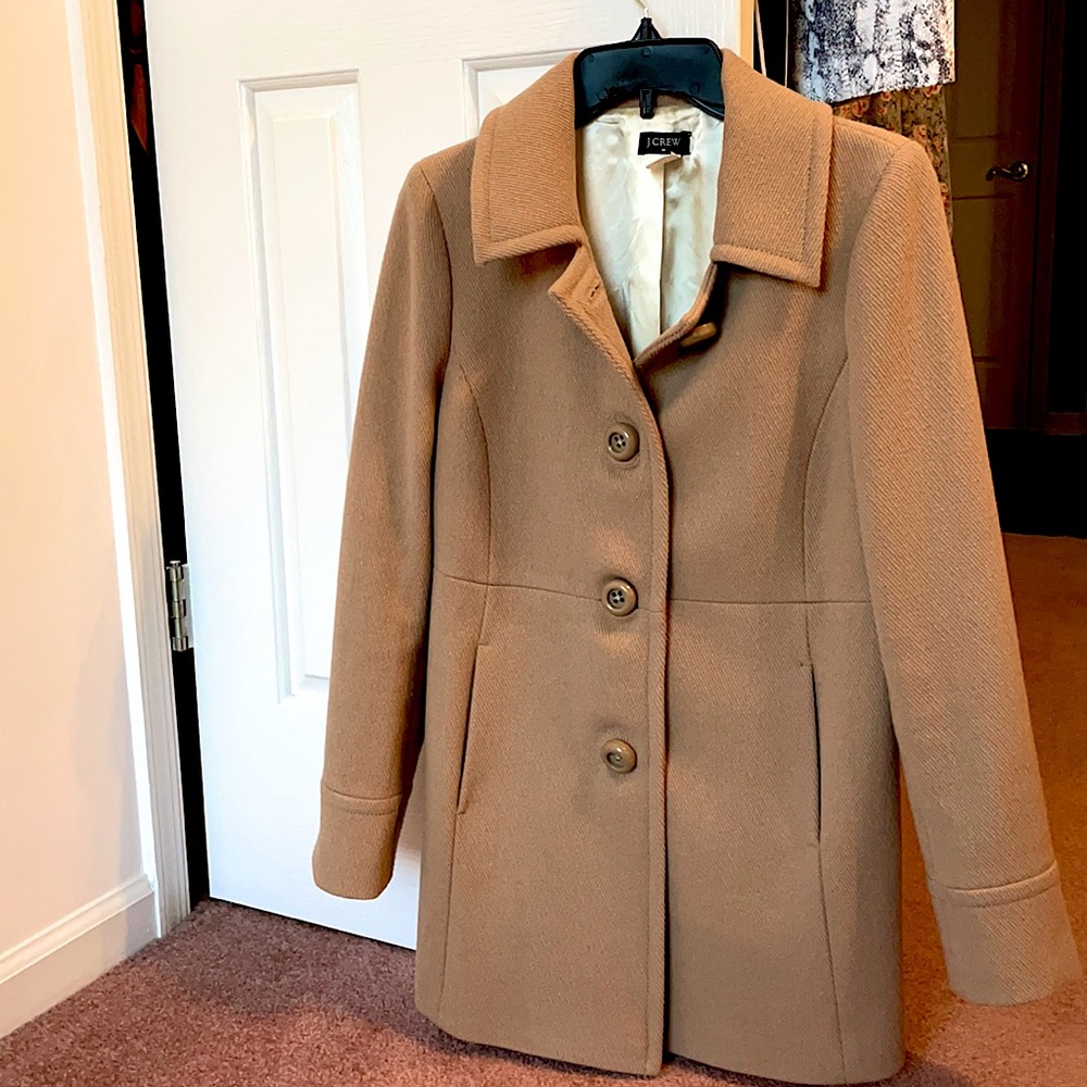 Jcrew Peacoat like new barely been worn at all